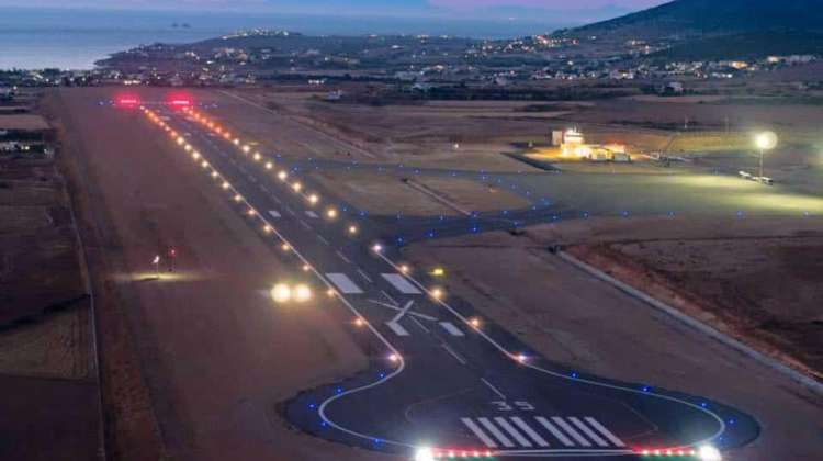 Paros airport extention