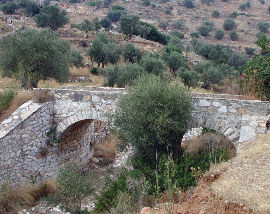 The Bridge of Kakos Potamos in the Byzantine path