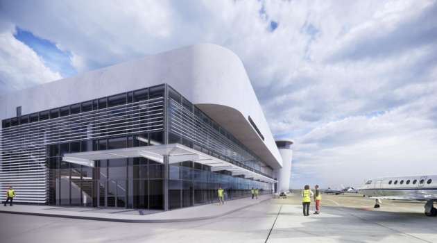 Model of New Paros Airport