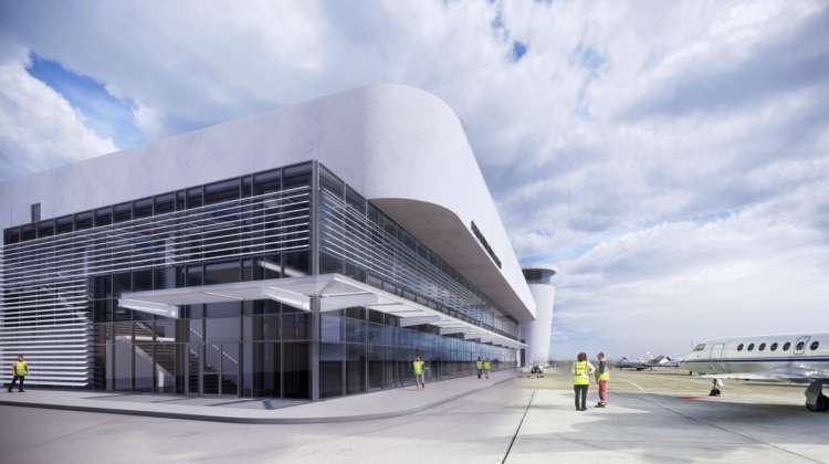 Model of New Paros Airport