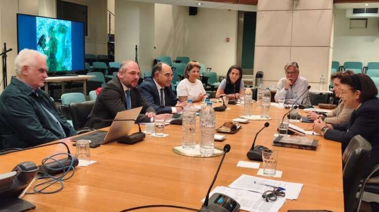 Mayor of Paros visits minister of Culture